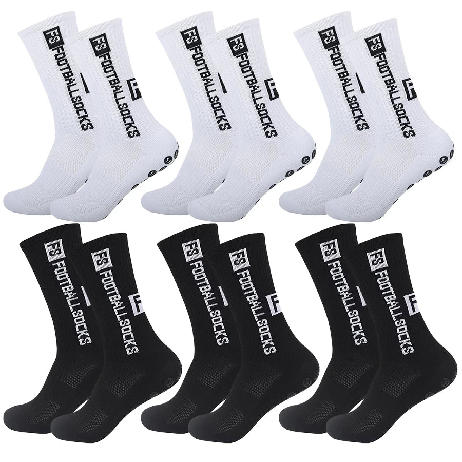 Chaussettes de Sport Antidérapantes - Pack de 6 Paires Streetwear