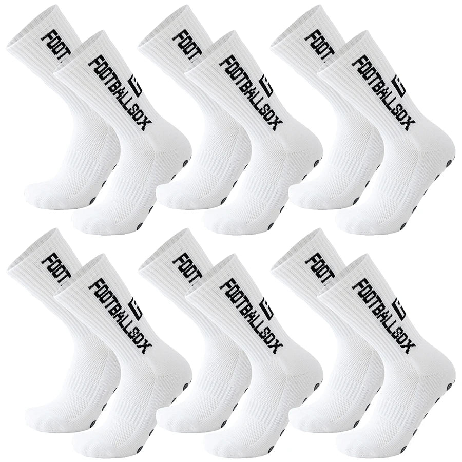 Chaussettes de Sport Antidérapantes - Pack de 6 Paires Streetwear