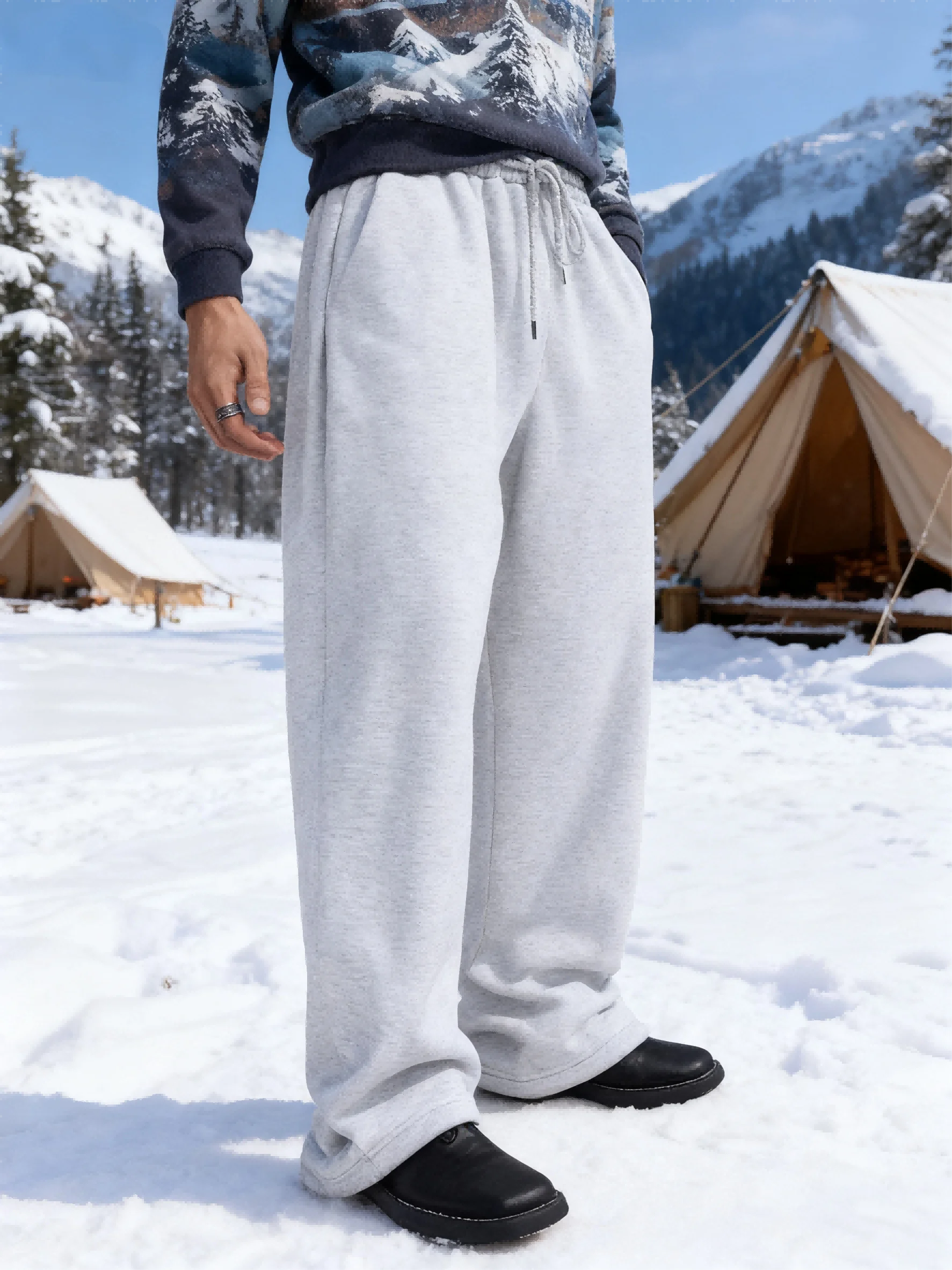 Pantalon Cargo Homme Oversize - Jogging Streetwear Casual Grande Taille